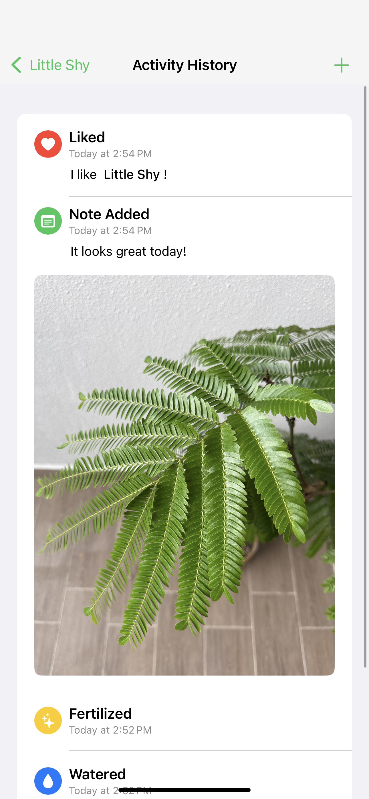 Track Your Plants